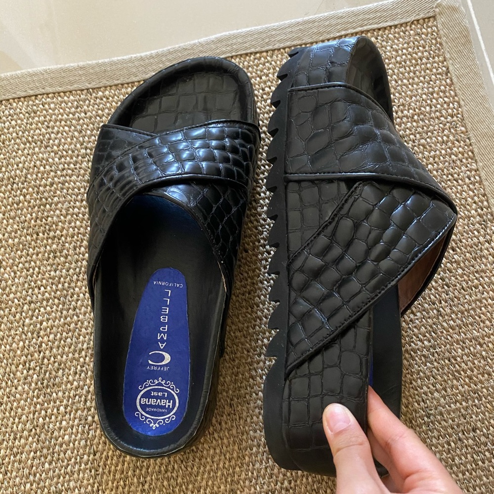 Jeffrey Campbell platform sandals